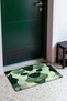 Sage Green Mermaid-Patterned Doormat, 40x60 cm, with Non-Slip Sole, Decorative - 3