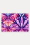 Pink and Purple Butterfly Kaleidoscope-Patterned Doormat, 40x60 cm, with Non-Slip Sole, Decorative - 5