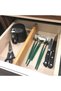 Bamboo Drawer Dividers 6-Pack, Adjustable Kitchen Drawer Organisers - 2