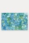 Turquoise-Green Bead Mosaic Patterned Doormat, 40x60 cm, with Non-Slip Sole, Decorative - 5