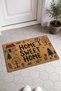 "Home Sweet Home" Door Mat, 40x60 cm, Non-Slip Sole, Decorative - 2