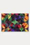 Colorful Circle Kaleidoscope Geometric Patterned Doormat, 40x60 cm, Non-Slip Sole, Decorative - 5