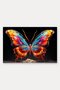 Colorful Butterfly Dance Pattern 649 Doormat, 40x60 cm, Non-Slip Sole, Decorative - 5