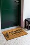"Let's Take Off Our Shoes" Door Mat, 40x60 cm, Non-Slip Sole, Decorative - 3
