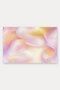 Pastel Pink Holographic Wave-Patterned Doormat, 40x60 cm, with Non-Slip Sole, Decorative - 5