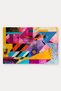 Vibrant, Colorful Abstract Patterned Doormat, 40x60 cm, with Non-Slip Sole, Decorative - 5
