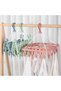 Clothes Drying Hanger with 32 Clips, Drip Foldable Hanging Rack, Multi Functional Drying Rack (Green) - 8