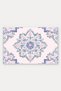Pink Lilac Damask Mandala-Patterned Doormat, 40x60 cm, with Non-Slip Sole, Decorative - 5