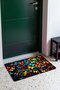 535 Colorful Butterfly Dance Pattern Doormat, 40x60 cm, Non-Slip Sole, Decorative - 3