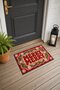 "Merry Merry" New Year's Doormat 001, 40x60 cm, Non-Slip Sole Christmas Doormat - 3