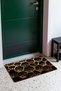 Black Gold Geometric Patterned 940 Doormat, 40x60 cm, Non-Slip Sole, Decorative - 3