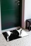 Black and White Abstract Patterned 939 Doormat, 40x60 cm, Non-Slip Sole, Decorative - 3