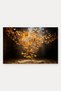 549 "Golden Butterfly Dance" Patterned Doormat, 40x60 cm, with Non-Slip Sole, Decorative - 5