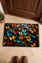 Colorful Butterfly Dance Pattern 482 Doormat, 40x60 cm, Non-Slip Sole, Decorative - 4