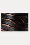Black Copper Snake-Print Doormat, 40x60 cm, with Non-Slip Sole, Decorative - 5