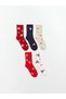 A Set of 5 New Year's-Themed Girls' Ankle Socks from UZG STORE for Fashion-Conscious Girls