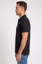 Men Regular Fit Short Sleeve Embroidered Logo Polo Shirt, Black - 3