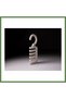 3D-Printed Belt Hanger: 5-Belt Capacity, In-Cabinet Belt Organizer Hanger Hook T HB006
