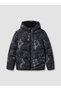 Batik-Patterned Inflatable Jacket for Boys - 2