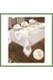 Lisa Linen Crepe 26-Piece Premium 12-Person 160 × 260 cm Table Set HB006