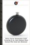 Deluxe Series Stainless Steel Round 8 oz Single Water Bottle—Special Presentation Mini Bottle—Stylish Accessory