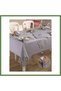Planet Placemat Gray-Silver 34-Piece 160 × 260 cm Table Set HB006