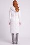 Detachable Hooded Quilted Jacket in Off-White - 4