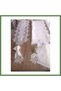 Lady Gardenya Linen Tableware Set, 160x220 Table Set, 26-Piece Table Runner Set HB006