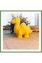 3D-Printed Dinosaur Egg Holder - Cute Eggosaurus Egg Holder - Yellow HB006