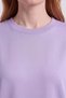 Drop-Shoulder Sweatshirt, Lilac - 6