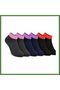 Women's Terry Socks, Pack of 6, Short Cuff, Stitch-Free Toe, Heat-Retaining, Soft Winter Socks, Model HB006