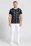 Men Sportswear Fit Short Sleeve Training Jersey Shirt, Multicolor - 2