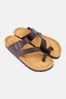 Men Slip On Cork Sandals, Brown - 2