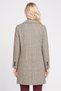 Women Plaid Trench Coat, Multicolor - 4