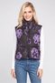 Women Quilted Puffer Vest, Multicolor