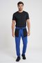 Men Sportswear Fit Outdoor Jogger Pants, Royal Blue - 2