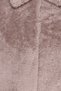 Women Faux Fur Sherpa Jacket, Taupe - 5