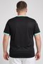 Men Sportswear Fit Short Sleeve Training Jersey Shirt, Multicolor - 4
