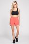 Women Sportswear Fit Brand Logo Outdoor Shorts, Bright Red - 2