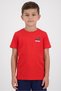 Kids Boy Sportswear Fit Short Sleeve Outdoor T-Shirt, Red