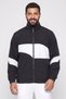 Men Sportswear Fit Long Sleeve Outdoor Jacket, Black