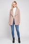 Women Regular Fit Textured Suit Jacket, Old Rose - 2