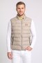 Men Quilted Puffer Jacket, Beige