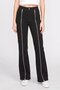 Women Regular Fit High Rise Solid Flared Denim Jeans, Black