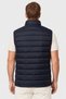 Men Quilted Vest Jacket, Navy - 4