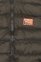 Men Quilted Puffer Jacket, Dark Khaki - 5