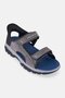 Men Tresmen Reece Velcro Closure Sandal, Dark Grey