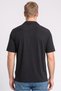 Men Regular Fit Short Sleeve Solid Shirt, Black - 4
