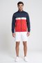Men Sportswear Fit Long Sleeve Outdoor Jacket, Multicolor - 2