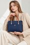 Women's Embossed Pattern Adjustable Strap Stylish Clutch Bag DIMENSIONS: 25 X 22 CM